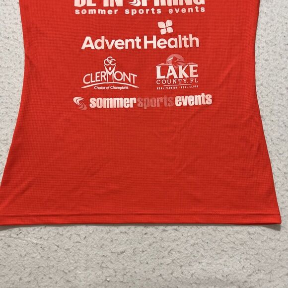 Leslie Jordan Women's Medium 2022 Girlz on Fire Athletic Tank Top Triathalon 5K - Picture 9 of 9